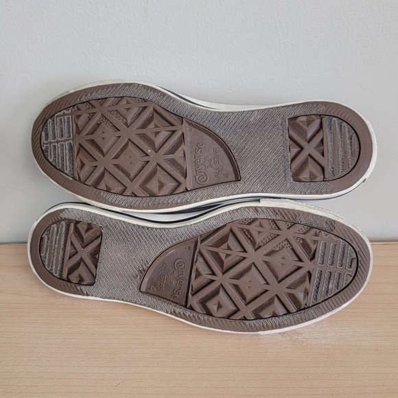 Converse Low Top Chuck Taylor All Star Gray Canvas Sneakers Shoes Unisex CTAS 6 - Picture 10 of 15